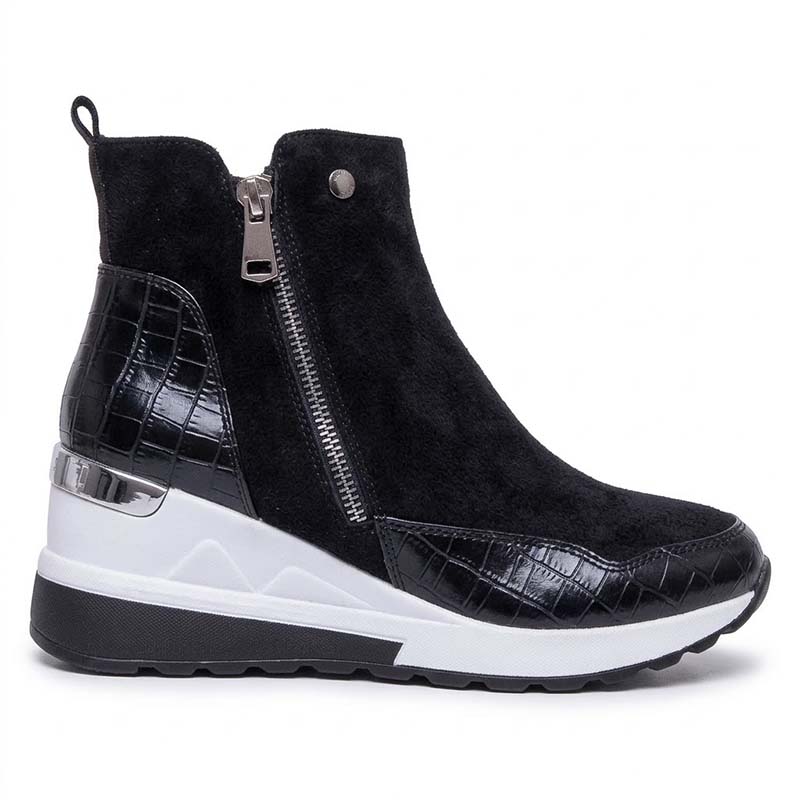 đ„ LETZTER TAG: 80 % RABATT | OrthopĂ€dische, wasserdichte Leder-Schneestiefel mit Wollfutter