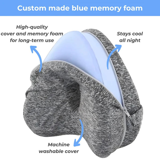 Ergonomic Alignment Seat Cushion with Center Cutout