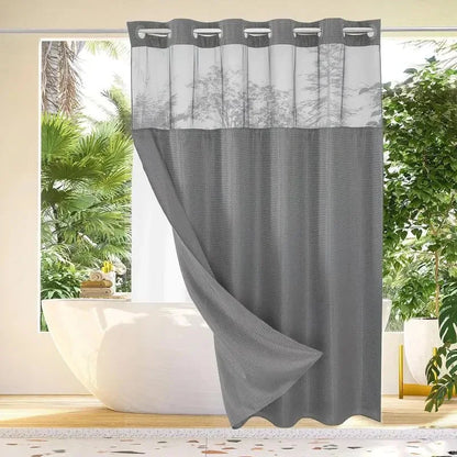 Hookless Shower Curtain Set — View 2