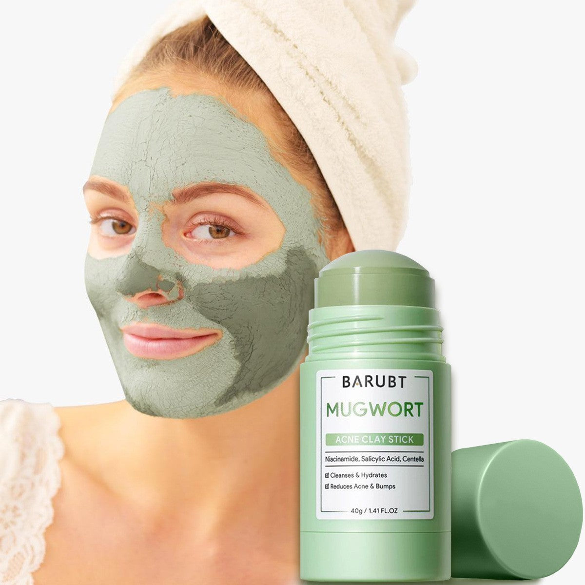 BARUBT Mugwort clay mask stick