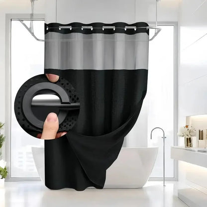 Hookless Shower Curtain Set — View 5