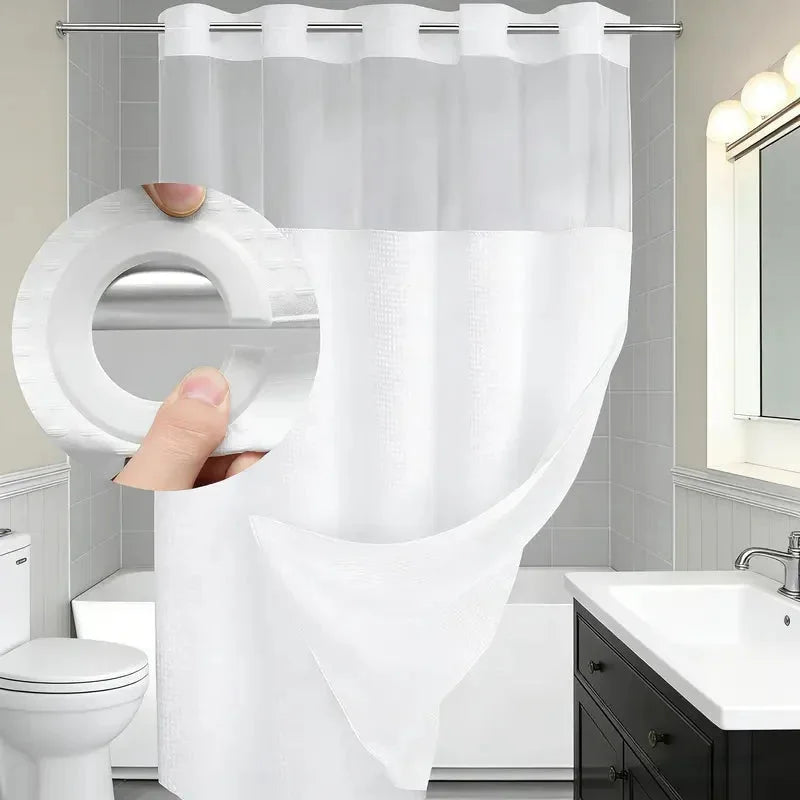 Hookless Shower Curtain Set — View 6