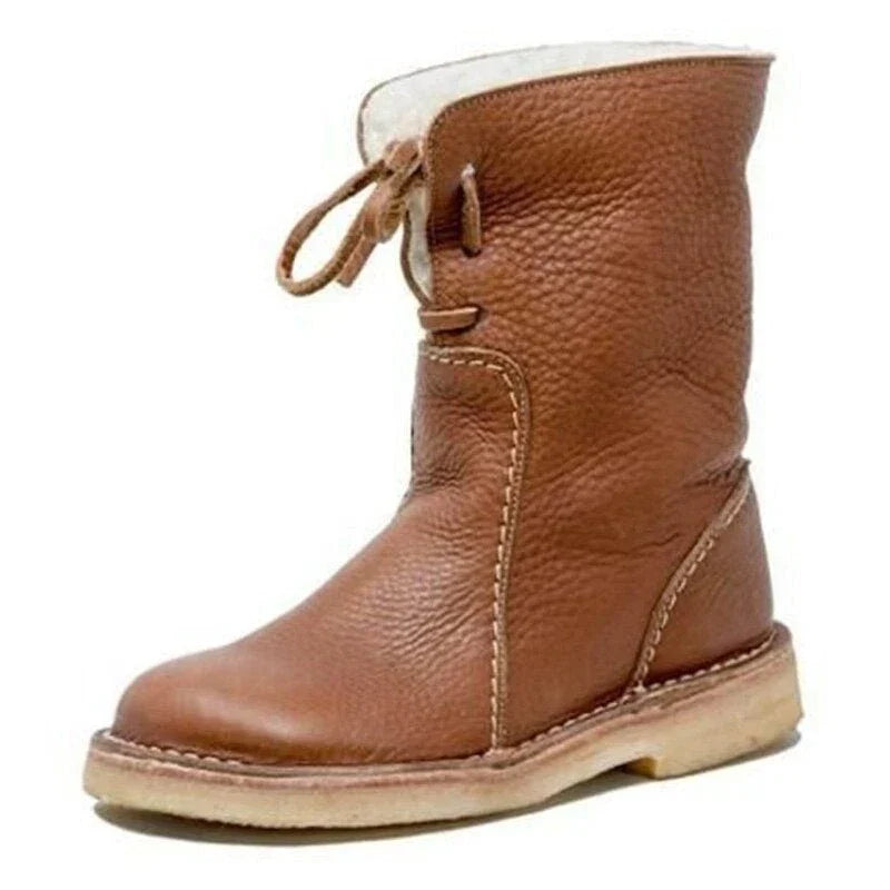 🔥 Letzter Tag: 50 % Rabatt – Orthopädische, wasserdichte Leder-Schneestiefel mit Wollfutter