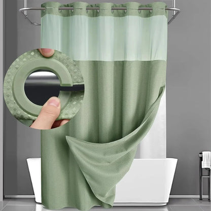 Hookless Shower Curtain — Green