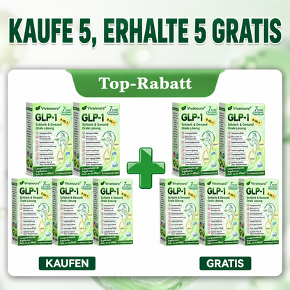 ⏰ GLP-1 8-in-1 Slim & Healthy Lösung | 1× täglich – sichtbare Ergebnisse in 7 Tagen | Für Gewicht, Herz, Blutzucker, Schlaf, Darm, Gelenke, Haut & Energie | CE · MDR (EU) 2017/745 · BfArM
