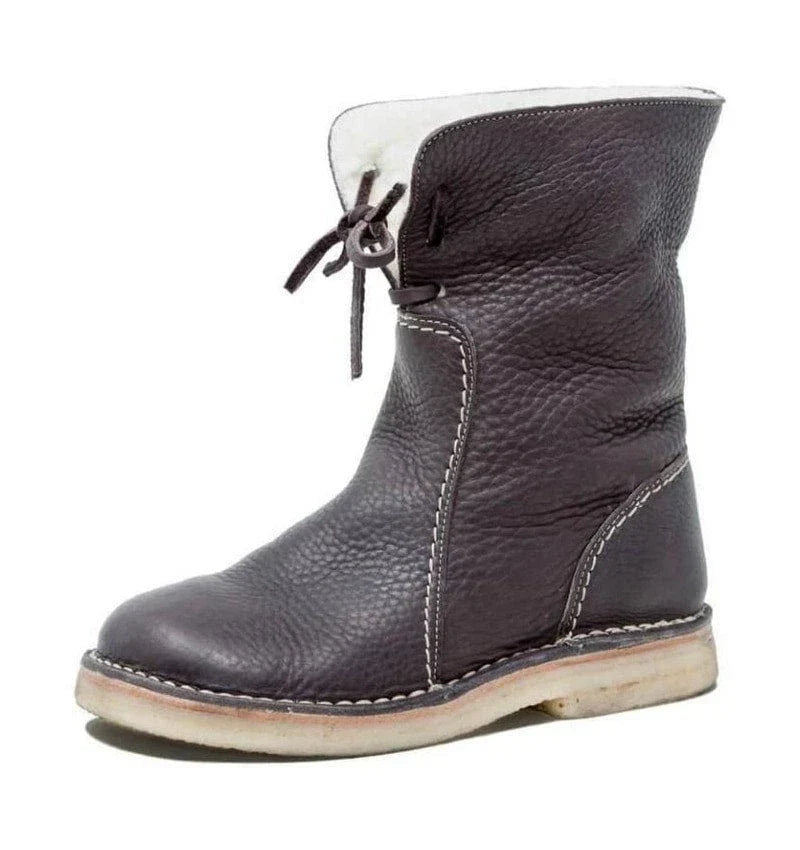 🔥 Letzter Tag: 50 % Rabatt – Orthopädische, wasserdichte Leder-Schneestiefel mit Wollfutter