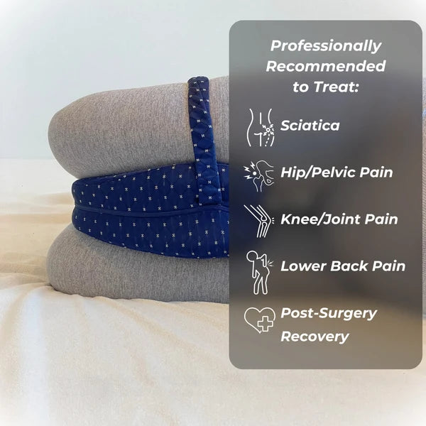 Ergonomic Alignment Seat Cushion with Center Cutout