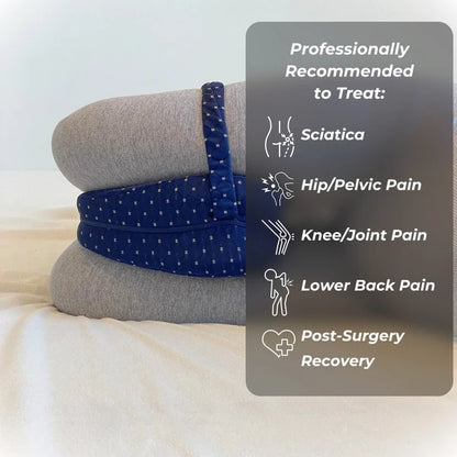 Ergonomic Alignment Seat Cushion with Center Cutout