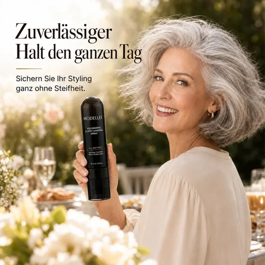 [Sonderangebot – Heute 49% sparen 🔥]90ml Volumen Haarspray mit Pfirsichduft – Sofort mehr Fülle für feines Haar