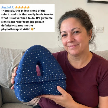 Ergonomic Alignment Seat Cushion with Center Cutout