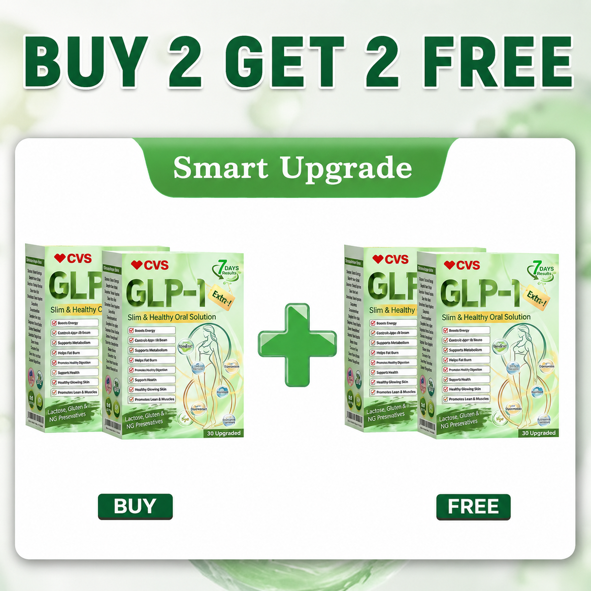 ✨ CVS® GLP-1 8-in-1 Slim & Healthy Oral Solution | Once daily. Supports weight management, appetite control, heart and gut health, joints, skin and energy