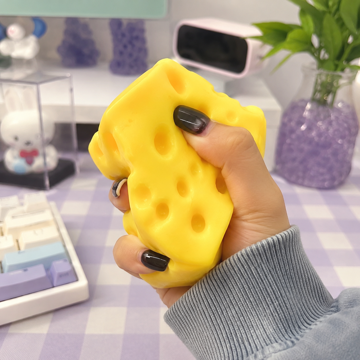 Butter & Cheese Squishy Fidget Toy Set
