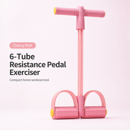 6-Tube Pedal Resistance Band