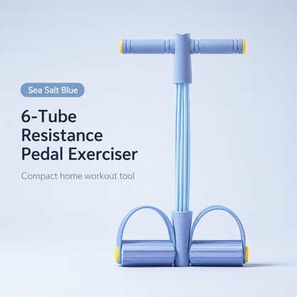 6-Tube Pedal Resistance Band