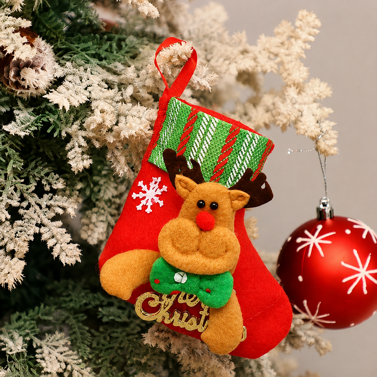 Christmas Tree Hanging Treat Bags - 40-Pack