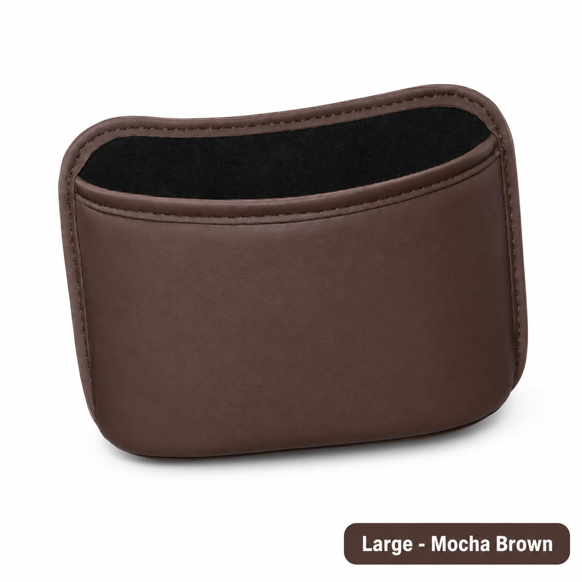 🔥 80% OFF Genuine Leather Car Organizer – Leakproof, Stylish & Practical 🚗