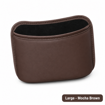🔥 80% OFF Genuine Leather Car Organizer – Leakproof, Stylish & Practical 🚗