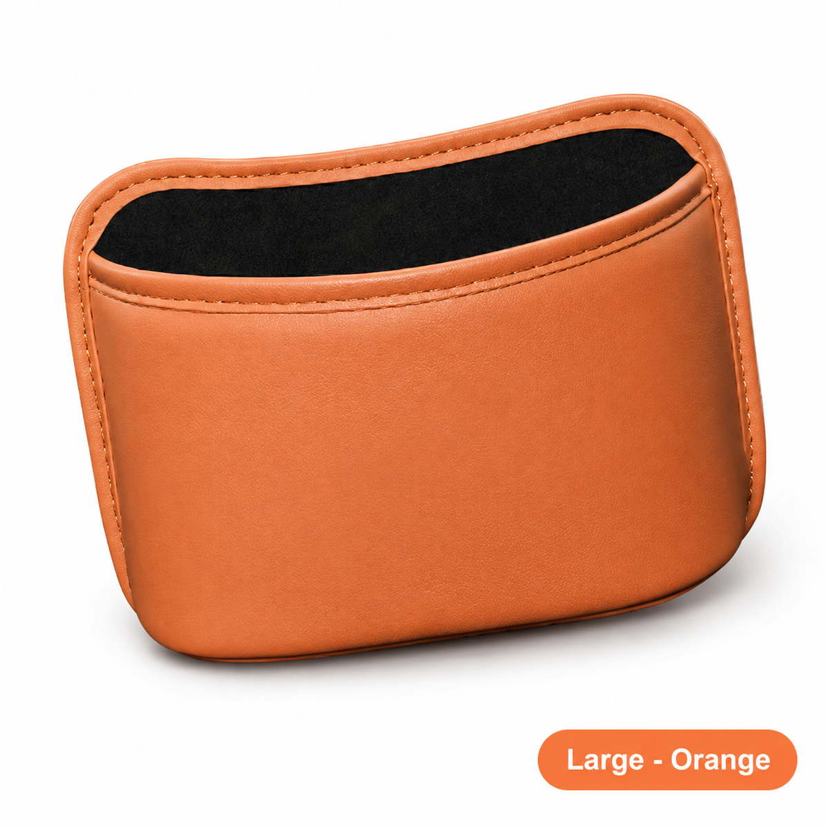 🔥 80% OFF Genuine Leather Car Organizer – Leakproof, Stylish & Practical 🚗