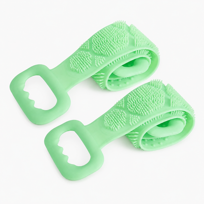 Double-Sided Silicone Back Scrubber
