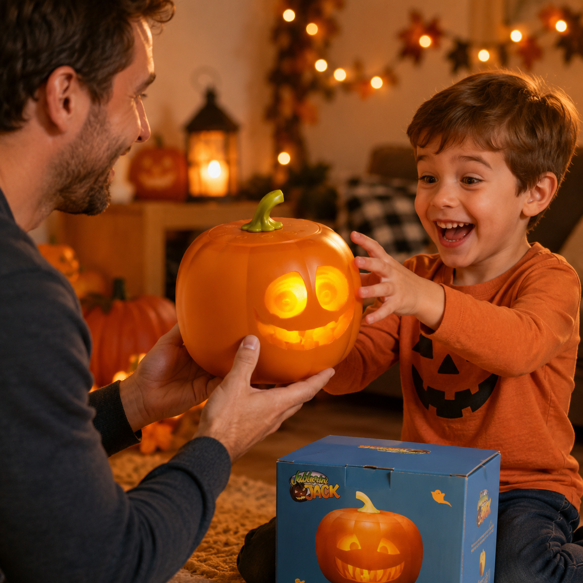 Talking & Singing Halloween Pumpkin Projection Light