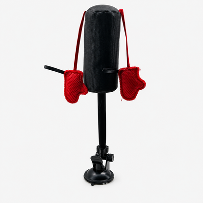 Cat Punching Bag Toy - Interactive Boxing Game With Gloves