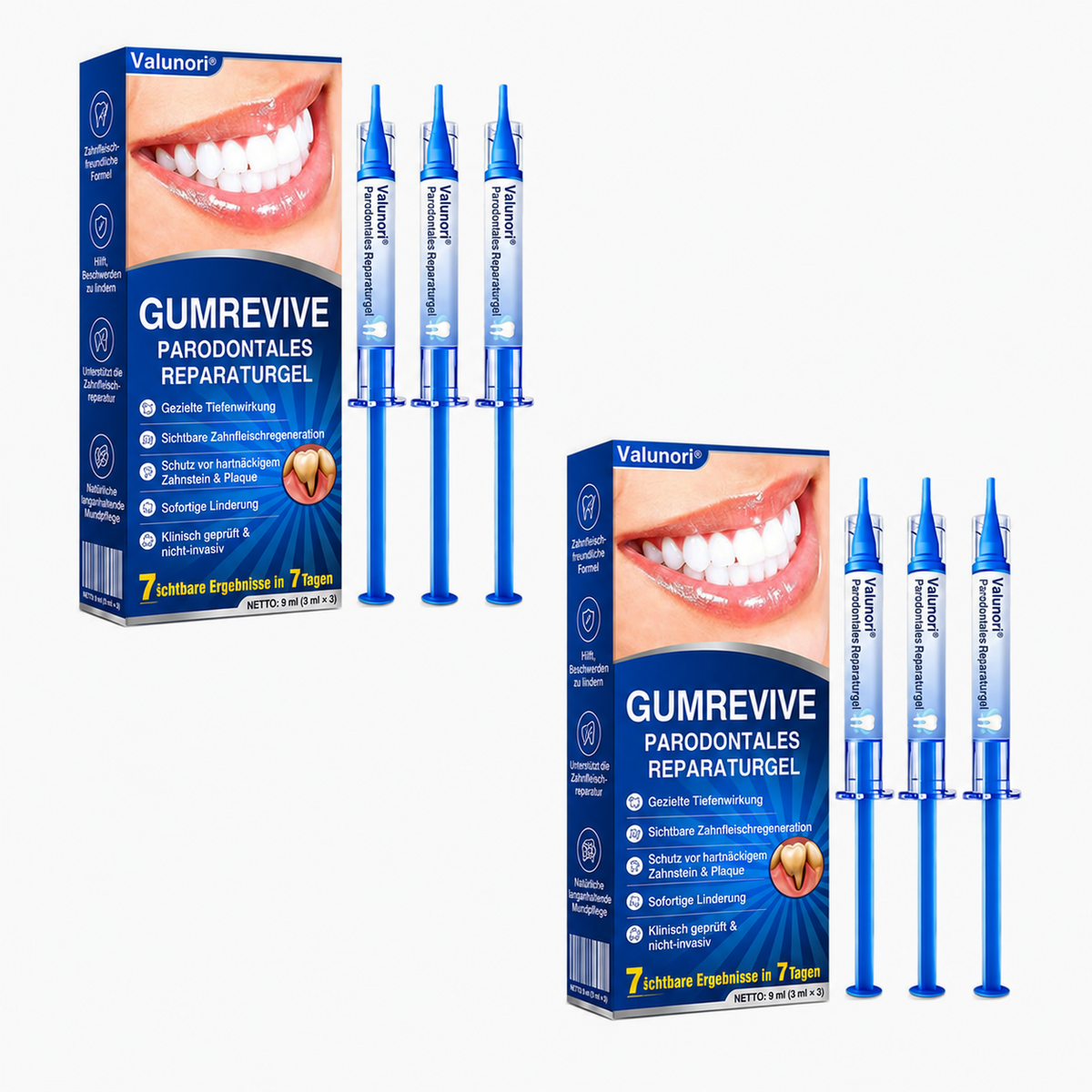 🏅🦷📌 Vivanoura® Zahnfleisch-Regenerationsgel für Parodontitis