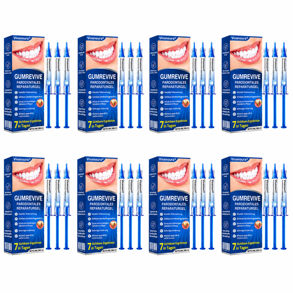 🏅🦷📌 Vivanoura® Zahnfleisch-Regenerationsgel für Parodontitis