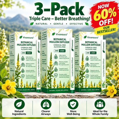 ✨CVS®  🌿Botanical Mullein Diffuser – Everyday LungCare ✨