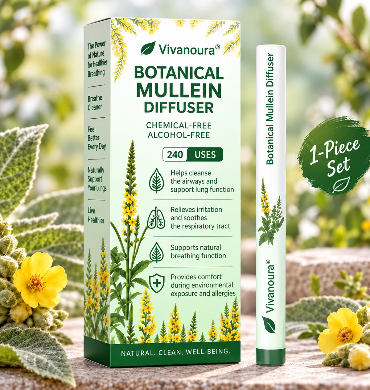 ✨CVS®  🌿Botanical Mullein Diffuser – Everyday LungCare ✨
