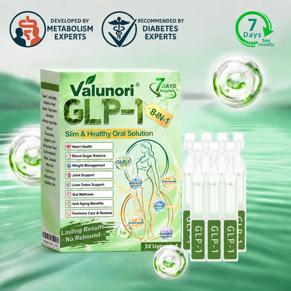 ⏰Valunori® GLP-1 8-in-1 Slim & Healthy Oral Solution | Once daily. Supports weight management, appetite control, heart and gut health, joints, skin and energy.