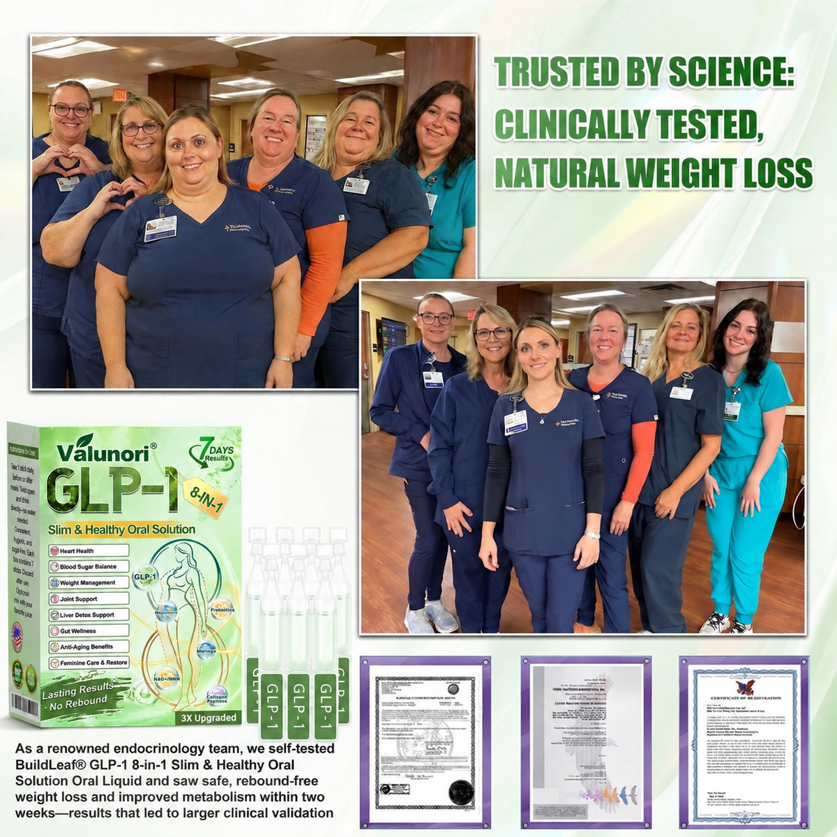 ⏰Valunori® GLP-1 8-in-1 Slim & Healthy Oral Solution | Once daily. Supports weight management, appetite control, heart and gut health, joints, skin and energy.