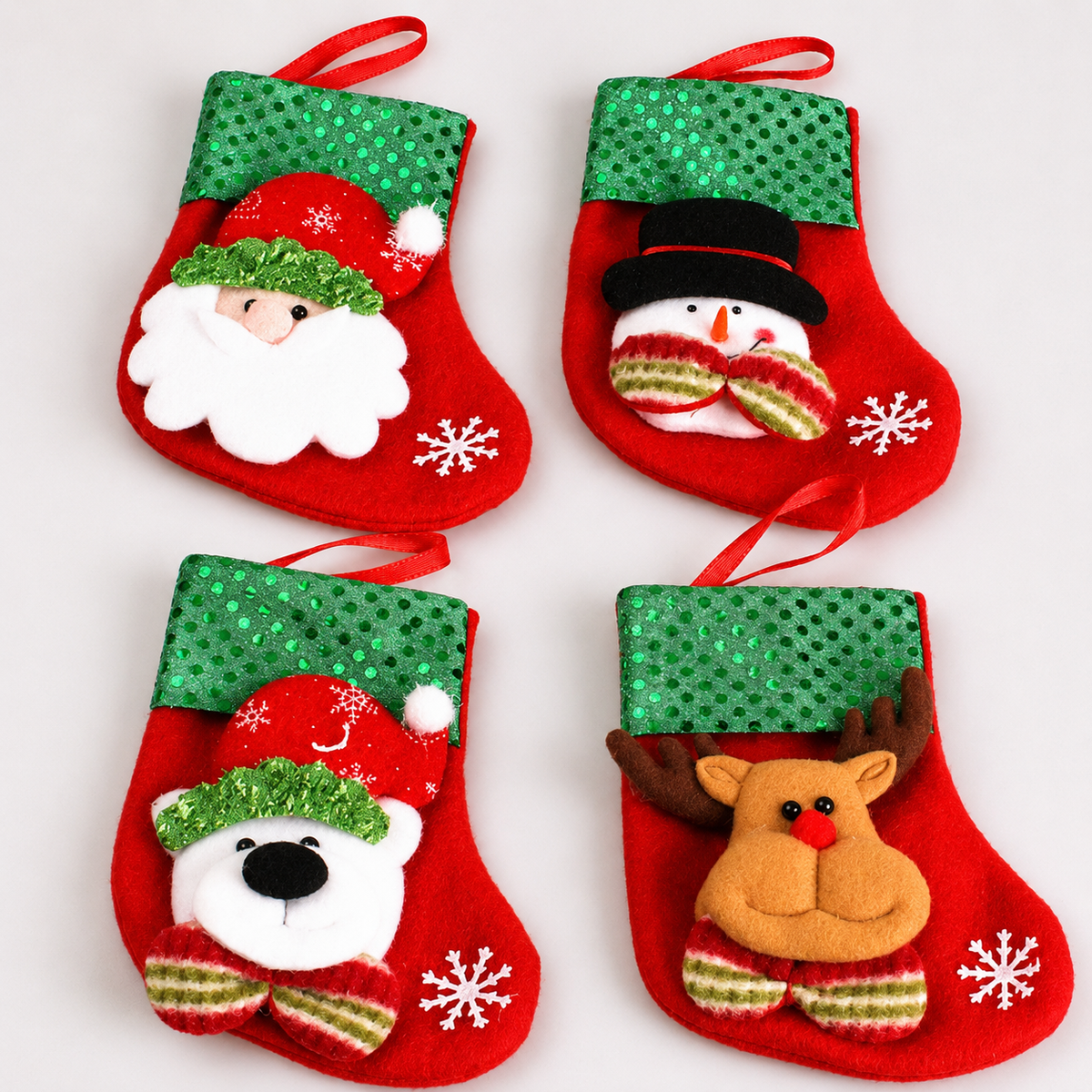 Christmas Tree Hanging Treat Bags - 40-Pack