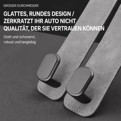 Doppelhaken für Auto-Kopfstützen aus Kunstwildleder – Produktansicht 4